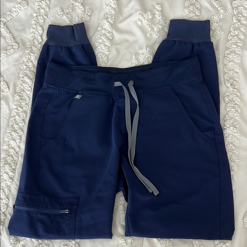 Figs Women’s Zamora Scrub Pant XS in Navy Blue